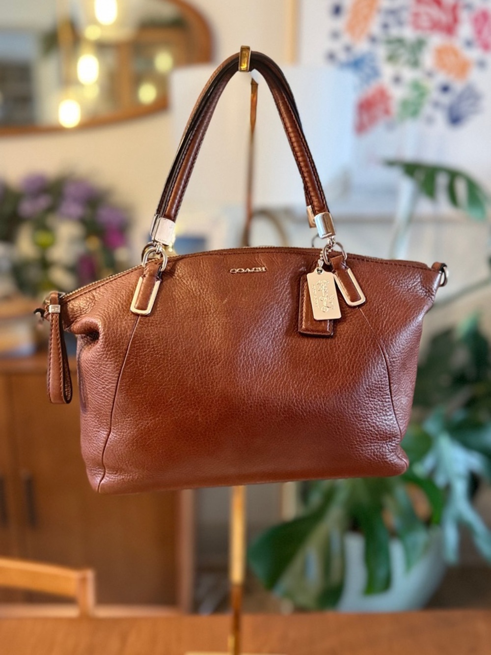 Coach 2013 Madison Kelsey Satchel in Nutmeg